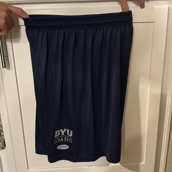 Navy BYU Idaho Gym Shorts - Picture 3 of 4